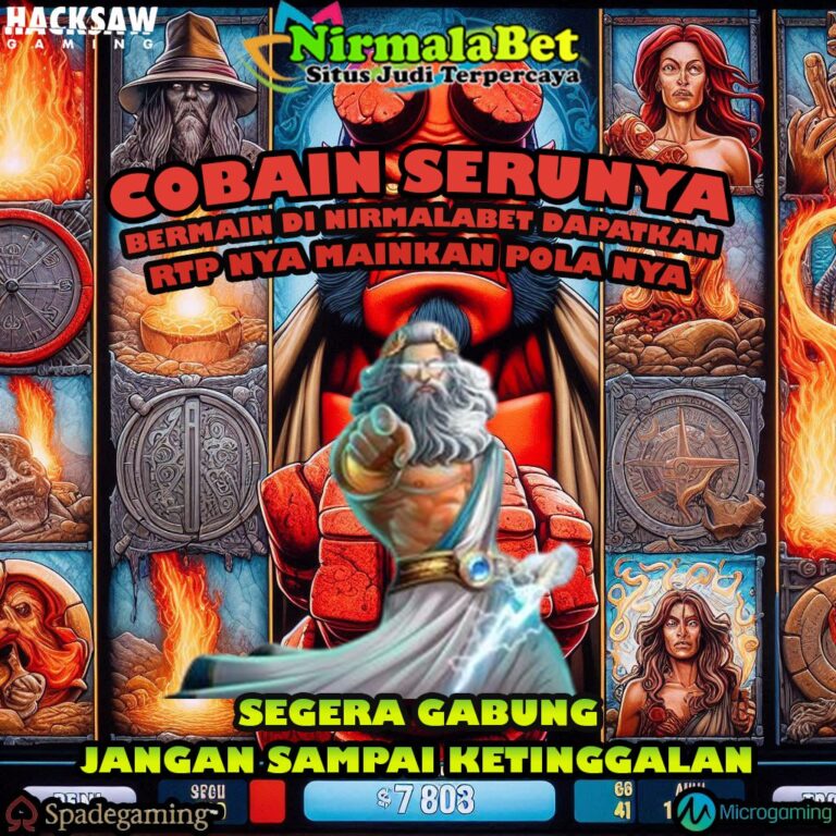 NIRMALABET Situs Slot Casino Terpercaya Maxwin