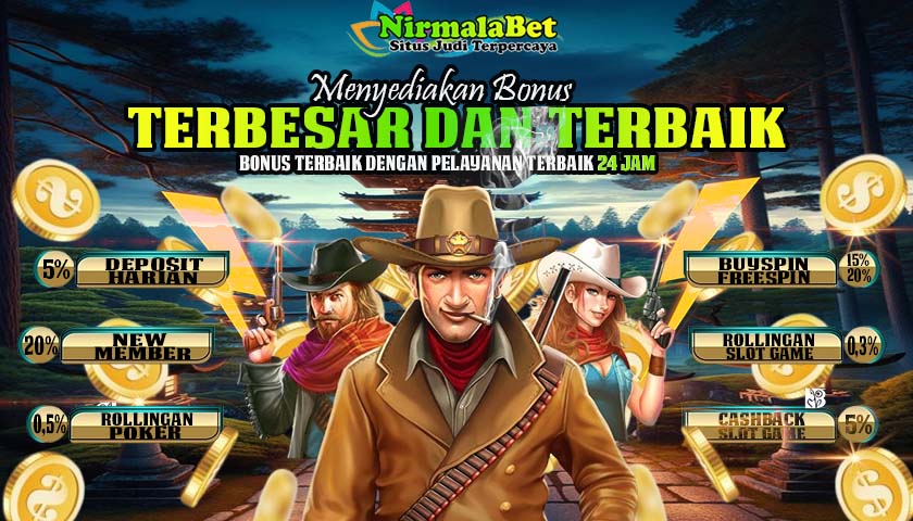 NIRMALAWIN Slot Jackpot Online Deposit Termurah Terpercaya